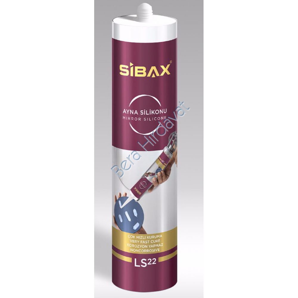 Sibax Nötr Ayna Silikonu Şeffaf 280 ml